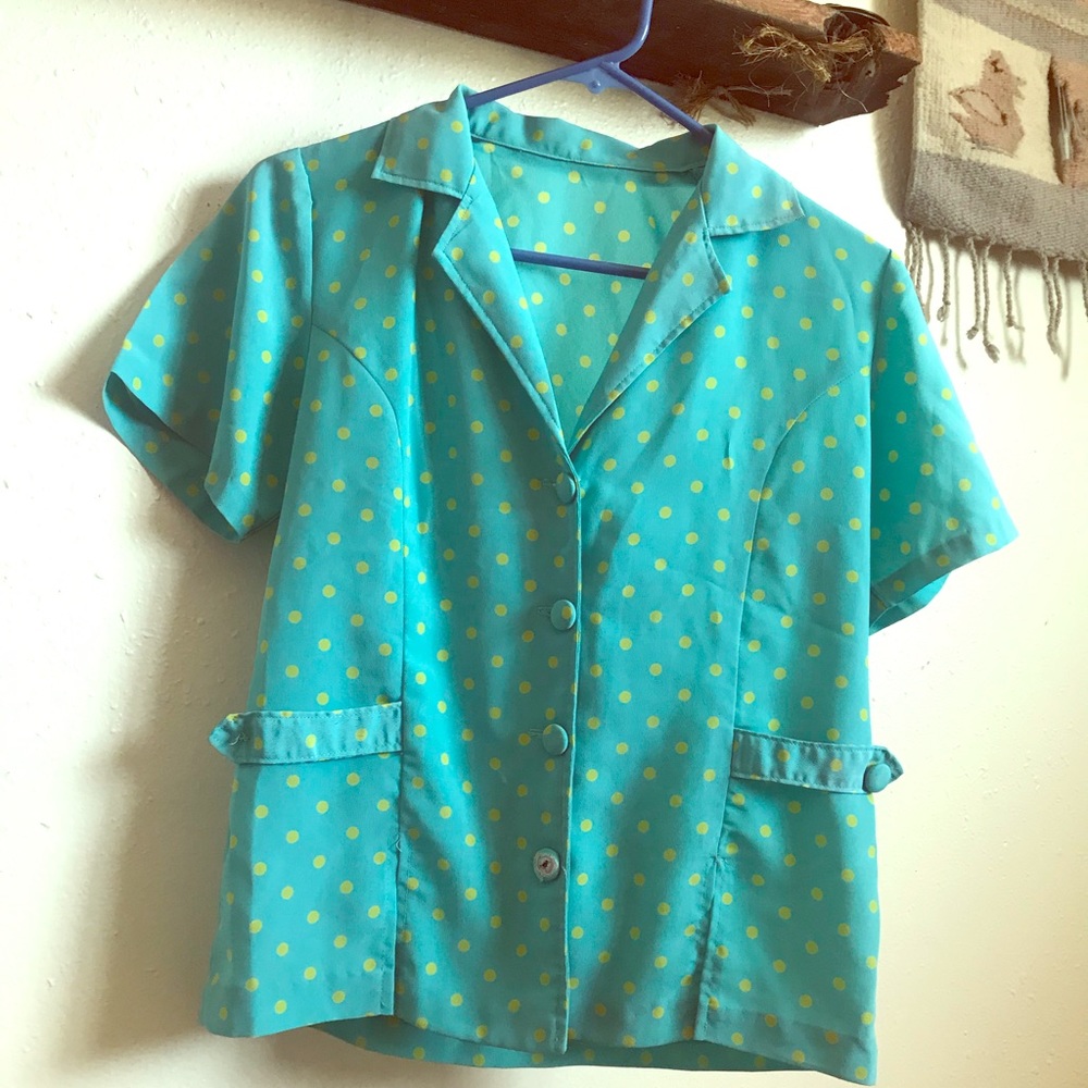 Unique Printed Button-Up